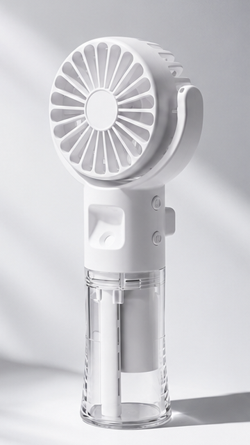 AIRE Flow 90° | Ventilador de cuello con humidificador